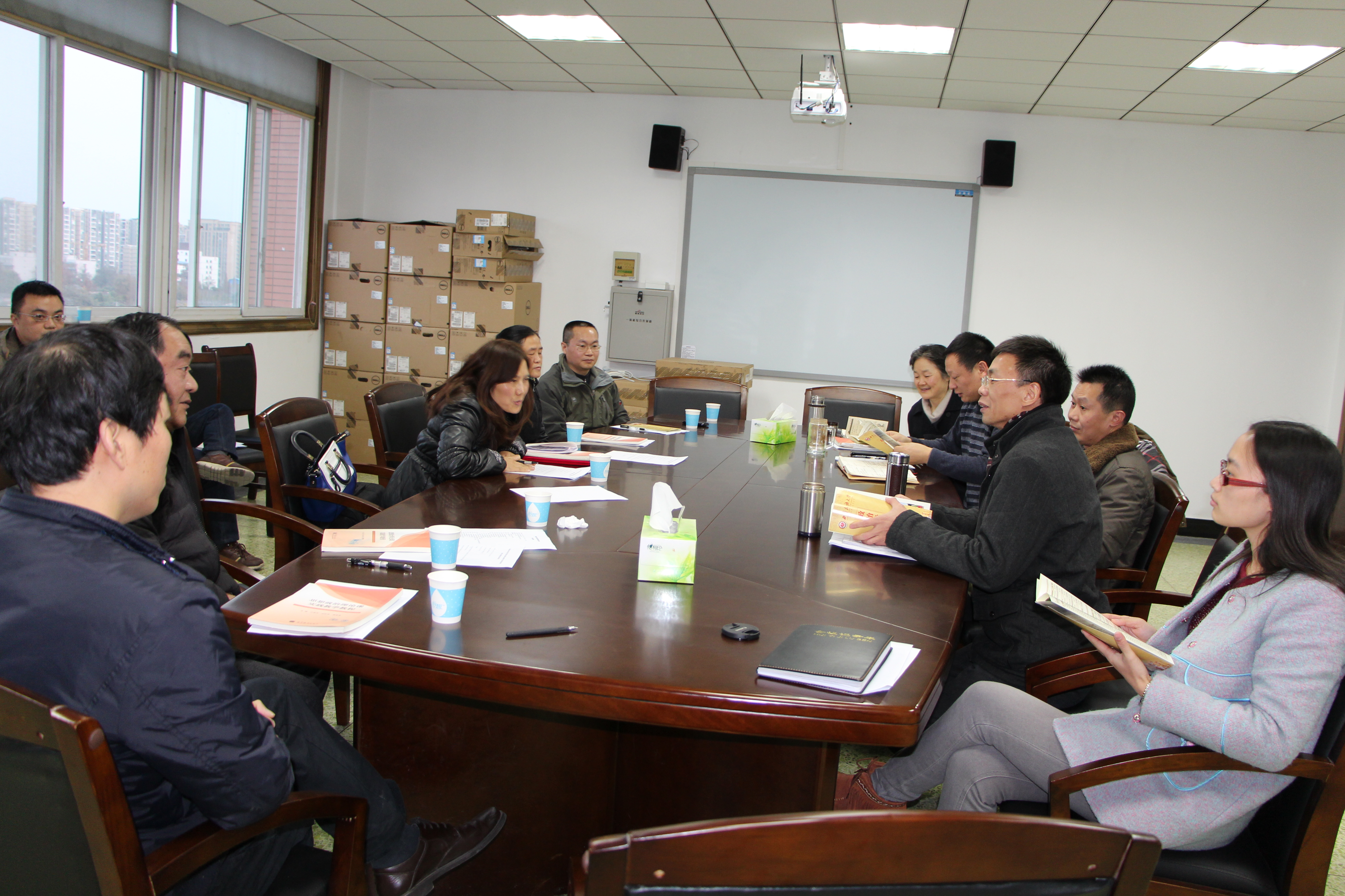 西南民族大学到我校交流